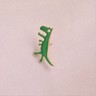 UPC 875333002508 product image for Green Dinosaur Enamel Brooch Badge Fashion Jewelry Denim Jacket Collar Pin | upcitemdb.com