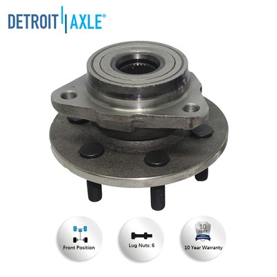 4WD Front Wheel Bearing Hub for 1998 1999 2000 2001 - 2003 Dodge Durango Dakota