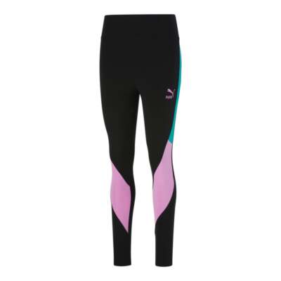 

Женские леггинсы Puma Lava Colorblocked Black Athletic Casual 53852201, Черный, Puma Lava Colorblocked Leggings