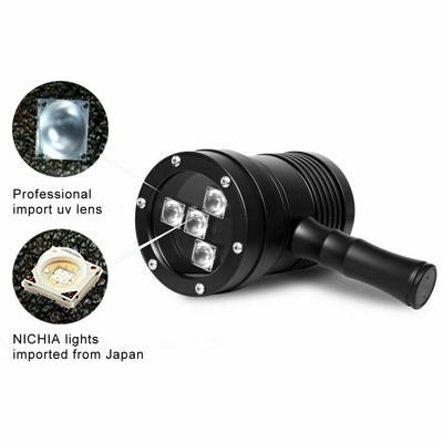 LED NDT Flashlights UV NDT Ultraviolet Lamp for Fluorescence Inspection 