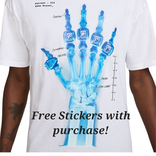 Nike Kobe M90 X-Ray T-Shirt Broken Not Beaten Size XL HV6694