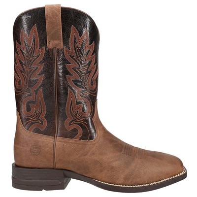 

Мужские коричневые повседневные ботинки Ariat Layton Square Toe Cowboy 10038449, Коричневый, Ariat Layton Square Toe Cowboy