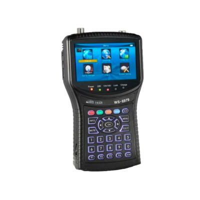 WS-6979 High Quality Satellite Meter Finder DVB-S2&DVB-T2 MPEG4 HDCOMBO+Spectrum