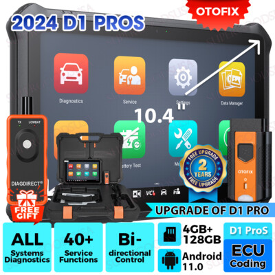 2024 OTOFIX D1 PROS OBD2 Bidirectional Scanner All System Diagnostic K~y Coding