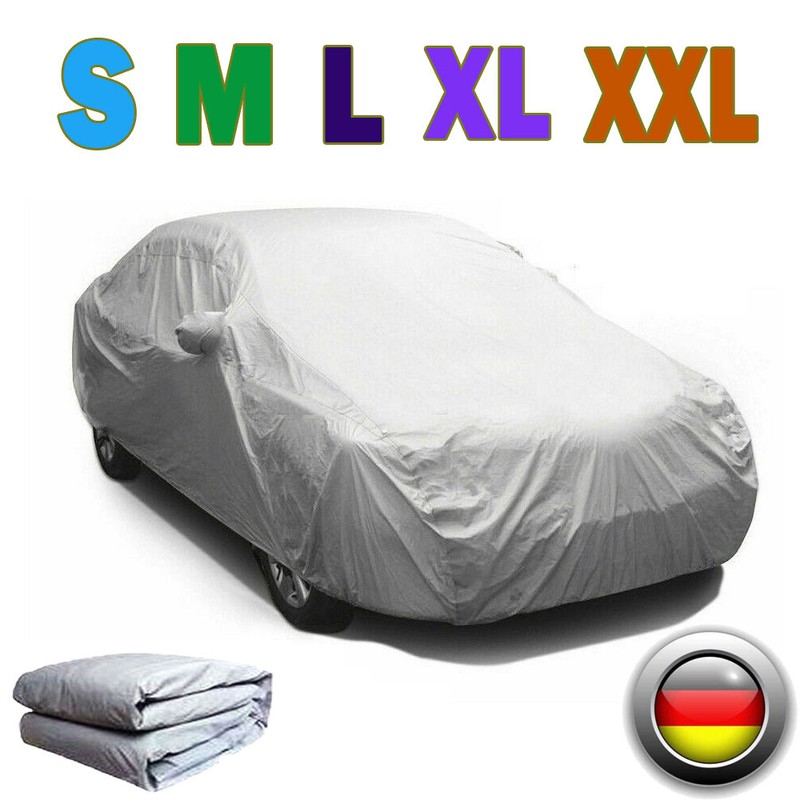 Auto Kfz Vollgarage Ganzgarage Abdeckplane Schutzhülle Abdeckung S M L XL XXL