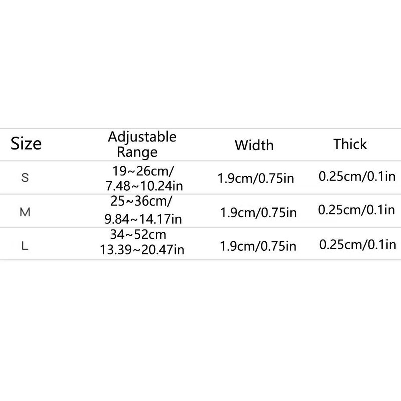 Dog Collar Adjustable Waterproof Soft Rubber PVC Puppy Collars Buckle Chain US