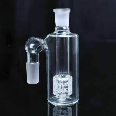 18mm Ash Catcher 90 Degree Glass Water Bong 90 degree Thick Pyrex Glass Bubbler 