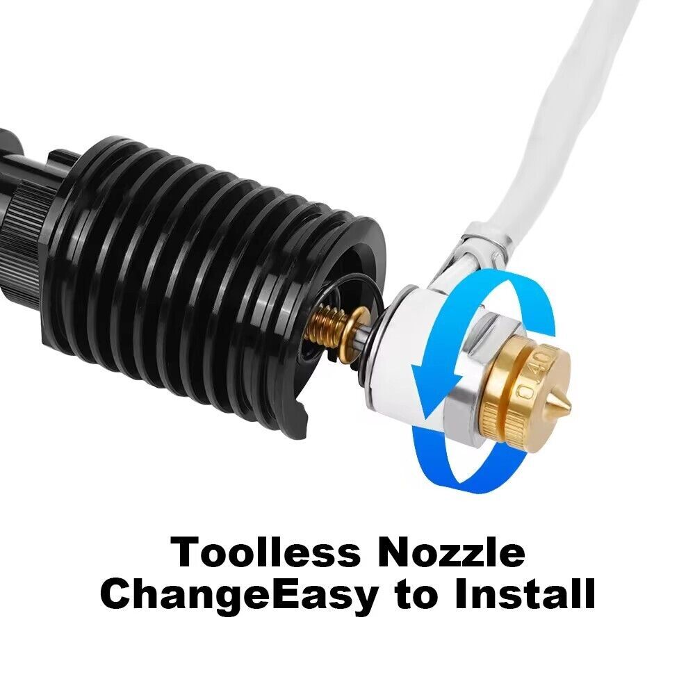 Extruder Assembly Nozzle Hotend Kit for Anycubic E3D REVO V6 3D Printer 24V 40W