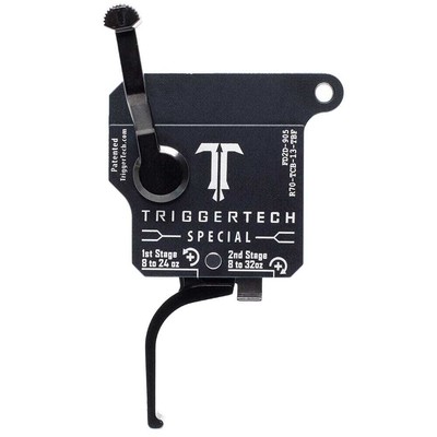 TriggerTech Rem 700 Factory RH Two Stage Flat 1.1-4.0 lbs Trigger R70-TCB-13-TBF
