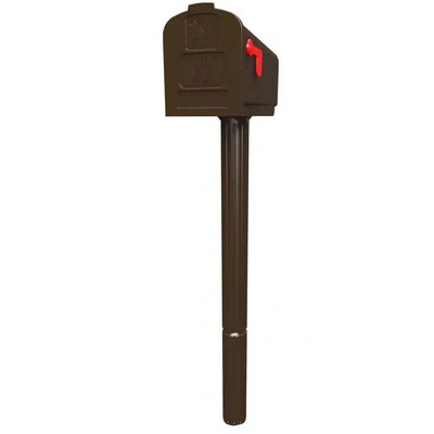 Architectural Mailboxes Harrison Venetian Bronze Mailbox and Post Combo (Medium)