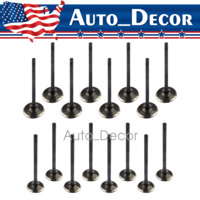 16X Intake Exhaust Valves Set for 07-2017 Chevrolet GM Buick Saturn 2.0L 2.4L