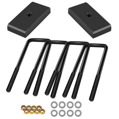 1 inch Steel Rear Blocks Lift Kit for 99-24 Chevrolet Silverado GMC Sierra 1500