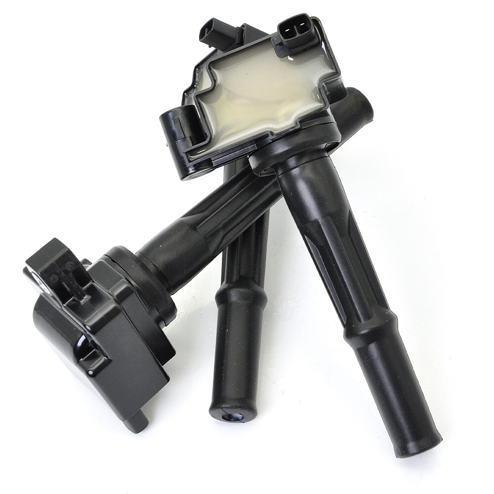 Ignition Coils & Spark Plug & Wires Set For Toyota Tacoma Tundra 4Runner 3.4L V6