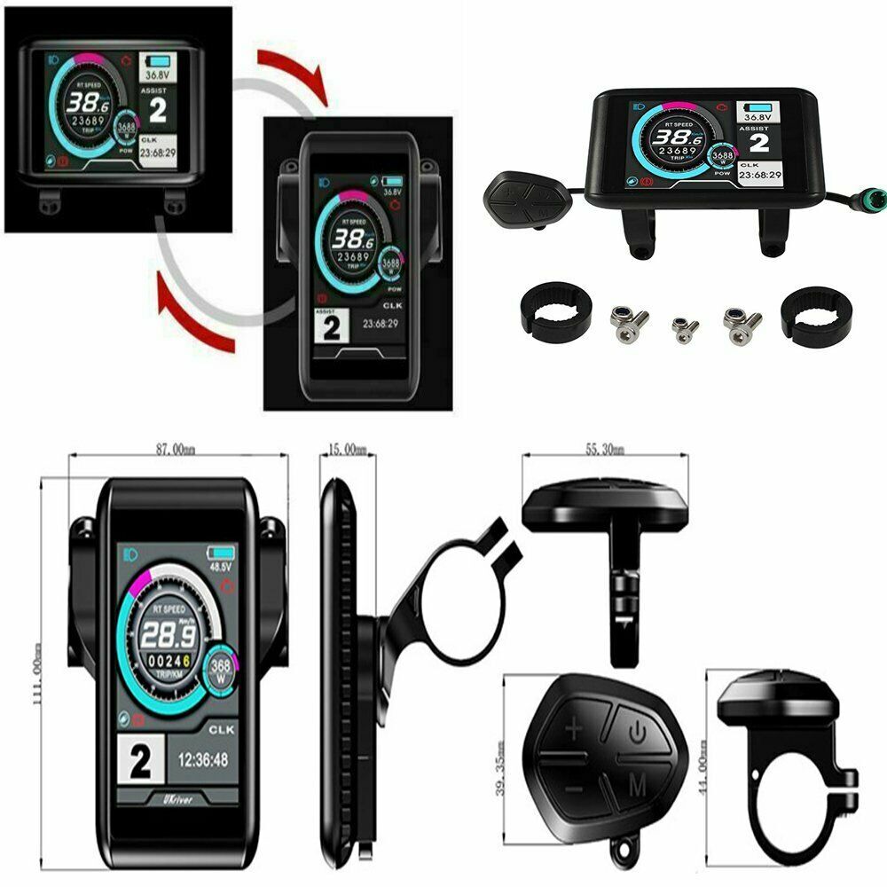 KIT CONTROLLER ONDE sinusoidali 8 PAS per e-bike MTB controller onde