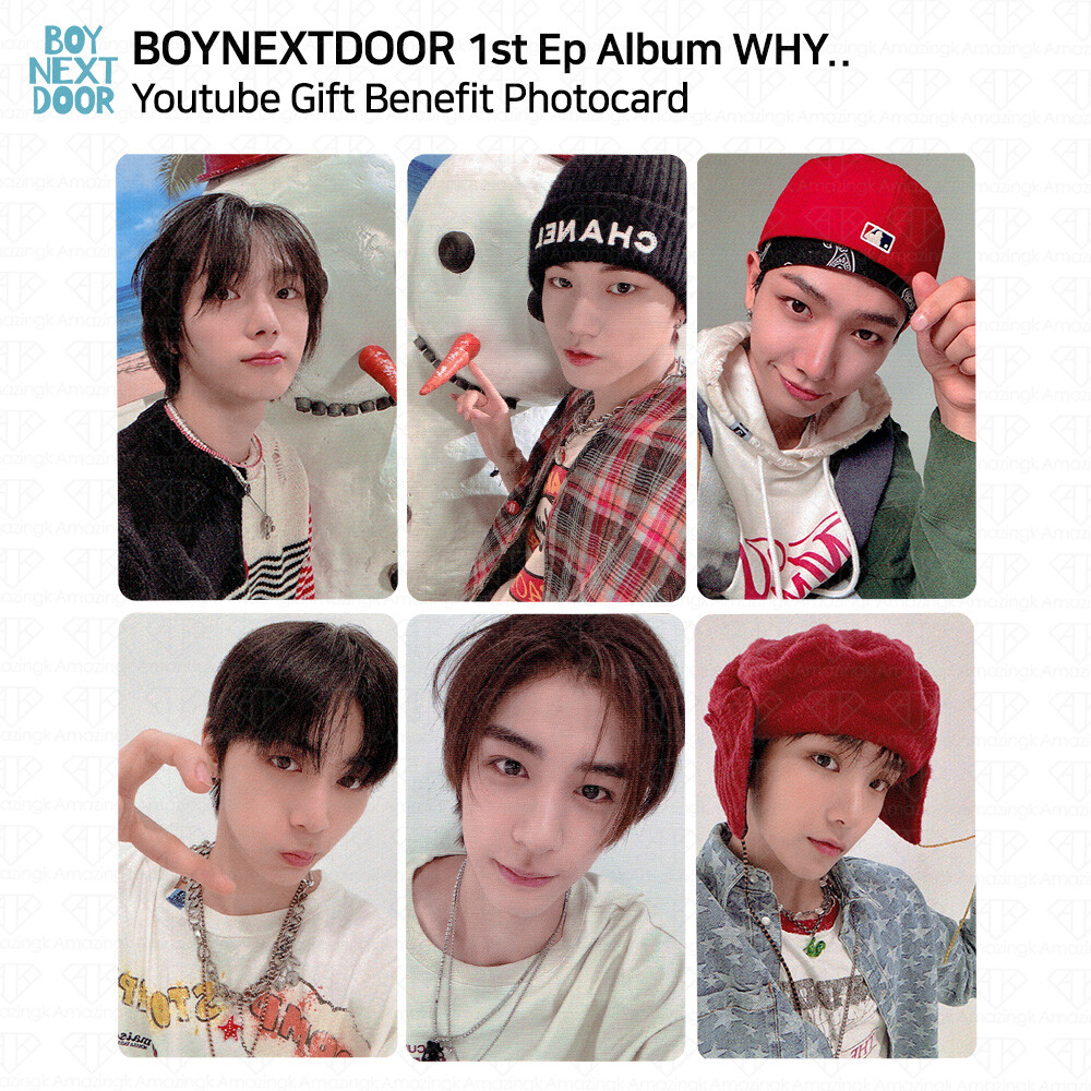 BOYNEXTDOOR - BOYNEXTDOOR WHY.. YouTube giftフォトカード イハン BOYNEXTDOOR - BOYNEXTDOOR WHY.. YouTube giftフォトカード
