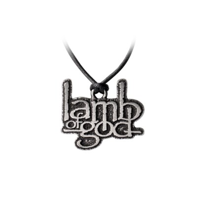 Alchemy Gothic Lamb of God Pendant Necklace Pewter Heavy Metal Rock Alterantive
