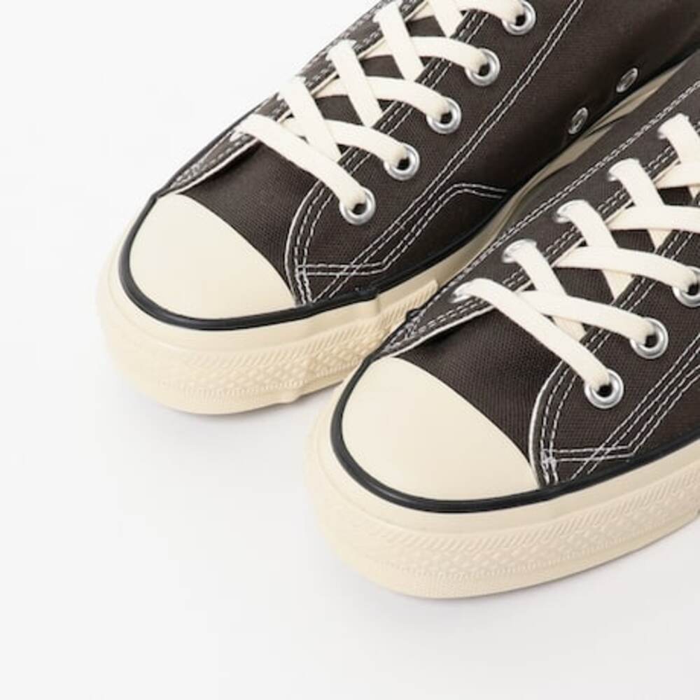 Pre-owned Converse Beams  Canvas All Star J 80s Ox Bm Charcoal 31311630 Men's Size In Gray