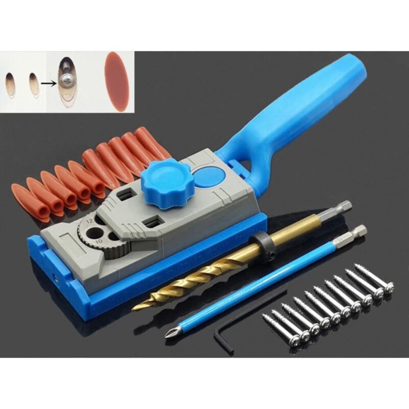 Woodworking Pocket Hole Jig 9.5mm Drill Guide Sleeve For Kreg