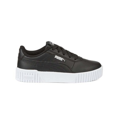 

Puma Carina 2.0 Lace Up Youth Girls Черные кроссовки Повседневная обувь 38618601, Черный, Puma Carina 2.0 Lace Up Youth