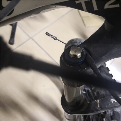 100 Bike Cable End Cap Silver Brake Shifter Wire Crimp Mountain Bicycle Aluminum