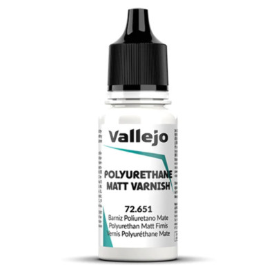 Vallejo Game Color 72.651 Polyurethane Matt Varnish 18ml