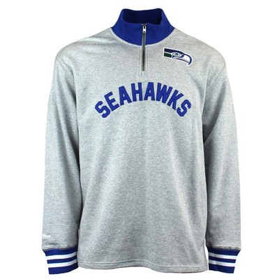 

Mitchell - Ness Seattle Seahawks Sealed The Victory Quarter Zip Jacket Mens Size, Grey, Mitchell - Ness Seattle Seahawks Sealed The Victory Quarter Zip J