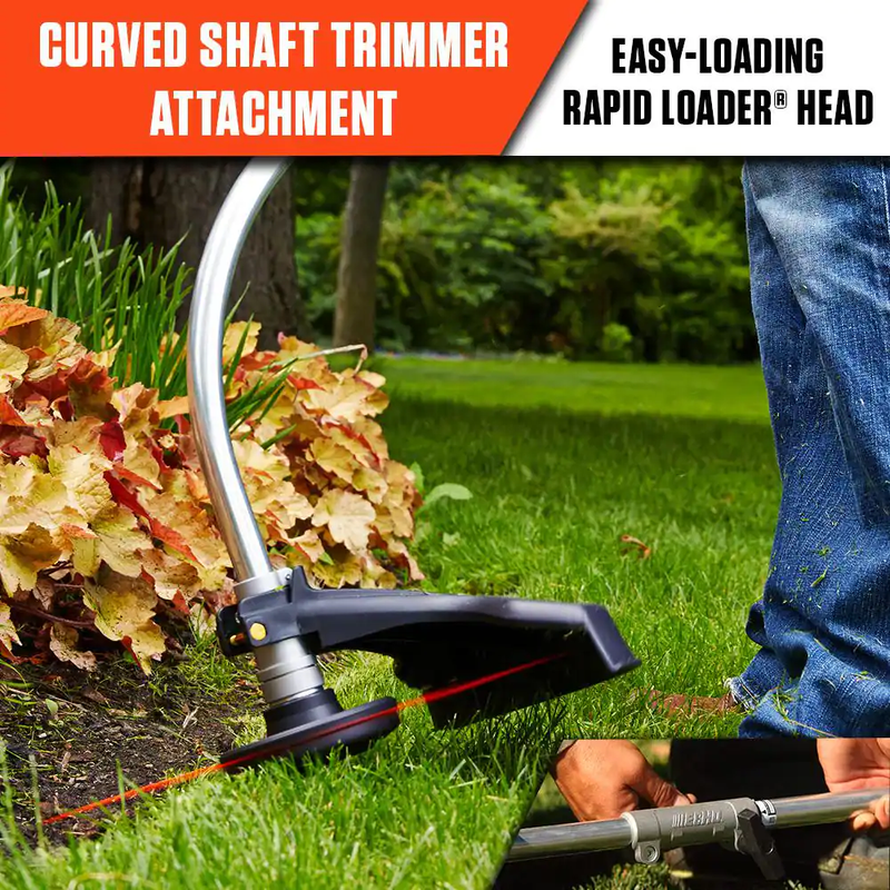 Trimmer Attachment Curved Shaft 16.6 in. Fits ECHO PAS-225 PAS-230 And PAS-266
