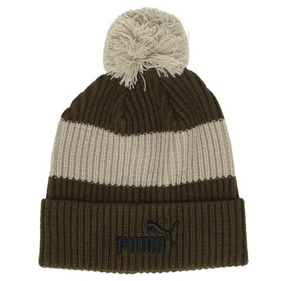 

Полосатая шапка Puma Kieran с манжетами унисекс, размер  85896702, Зеленый, Puma Kieran Cuff Striped Beanie