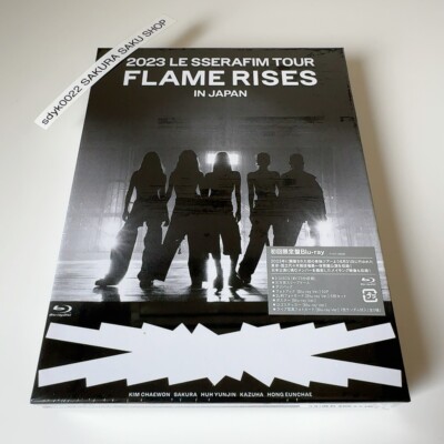 2023 LE SSERAFIM TOUR FLAME RISES IN JAPAN 2Blu-ray Limited Edition