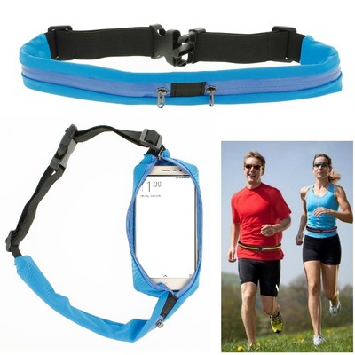 Riñonera Deportiva Bolsa Individual Simple Cintura Running Sport Cinturon Verde