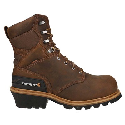 

Carhartt 8-дюймовый водостойкий композитный палец ноги Eh для скалолазания, размер 12 м, безопасность труда, Коричневый, Carhartt 8 Inch Waterproof Composite Toe Eh Climbing