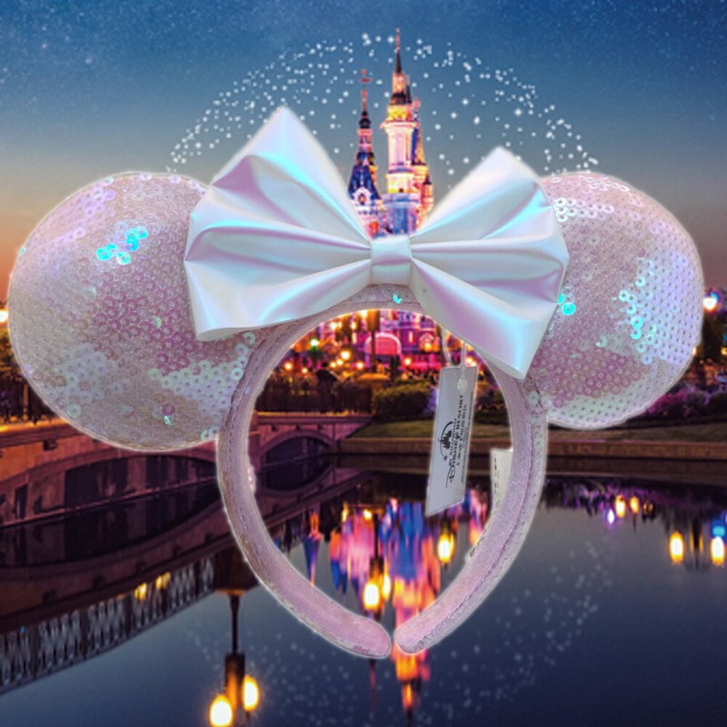 Anniversary Collection Disney~Parks Minnie Mouse Pink Bow  display picture 1