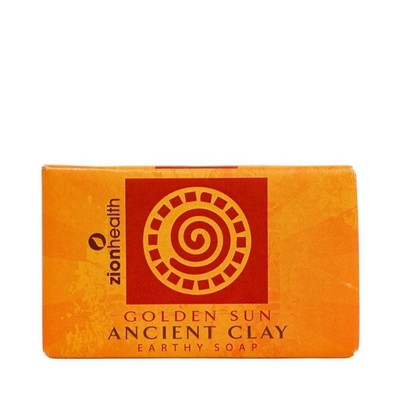 Мыло из глины Zion Health Golden Sun Clay Soap 6 унций