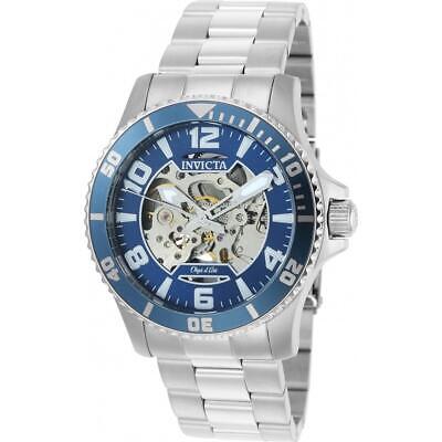 Invicta 22603 Men's Objet D Art Automatic Blue Dial Analog Stainless Steel Watch