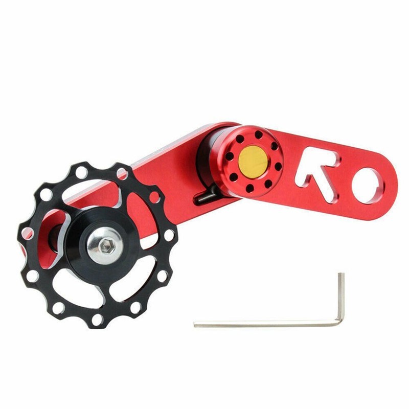 MTB Bike Chain Tensioner Single Speed Bicycle Accessories Chainring Converter