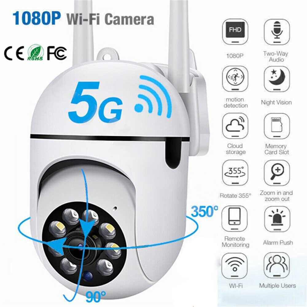 Camera System Outdoor Home 5g 2.4g Night Vision Ip Camera