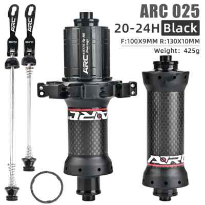 Road Bike Carbon Fiber Hub 6 Claws 72 Ring/Sound 20/24 Hole V Brake 8-11 Speed