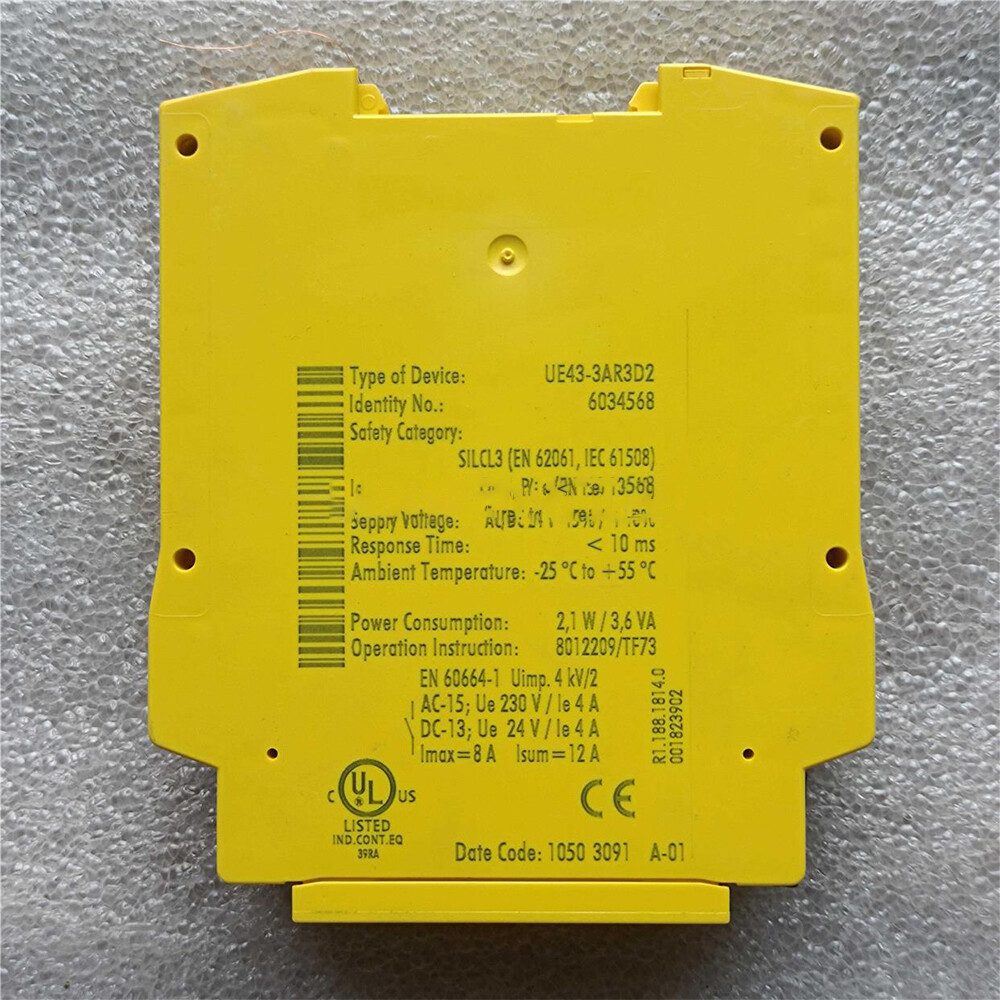 Safety Relay UE43-3AR3D2 6034568 24V DC for SICK Evaluation unit