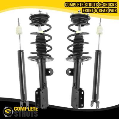 2013-2019 Ford Explorer FWD Front Complete Struts & Rear