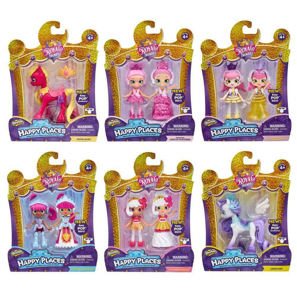 Number_i & King & Prince happyset ！！ Shopkins Series 7 - Happy Places Royal Trends Decorate