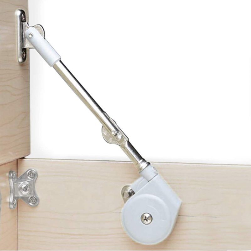 Lid Stay 105 Degree Open With Soft Close Support For Toy Box And Upward