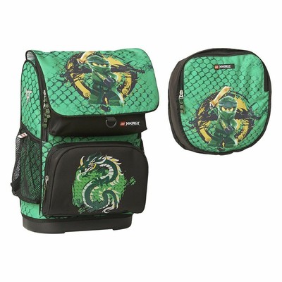 LEGO LEGO NINJAGO LLOYD GREEN OPTIMO SET SCHULRANZEN MIT TASCHE 20109-2101