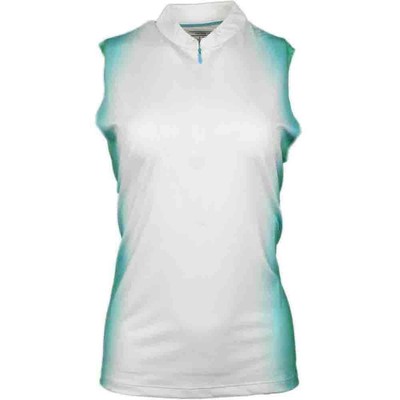 

Page - Tuttle Классическая женская рубашка-поло без рукавов на молнии Размер  Повседневная P17F26-PCK, Зеленый