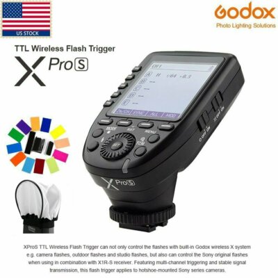 Godox Xpro-S TTL 2.4G HHS Wireless Transmitter Trigger F Sony Camera Photo