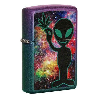 Zippo Refillable Metal Constructed Windproof High Quality Alien Design Lighter