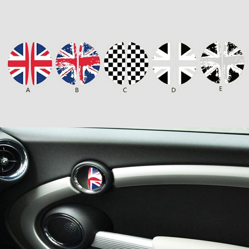 Car Inside Door Handle Sticker For Bmw Mini Cooper Countryman R50