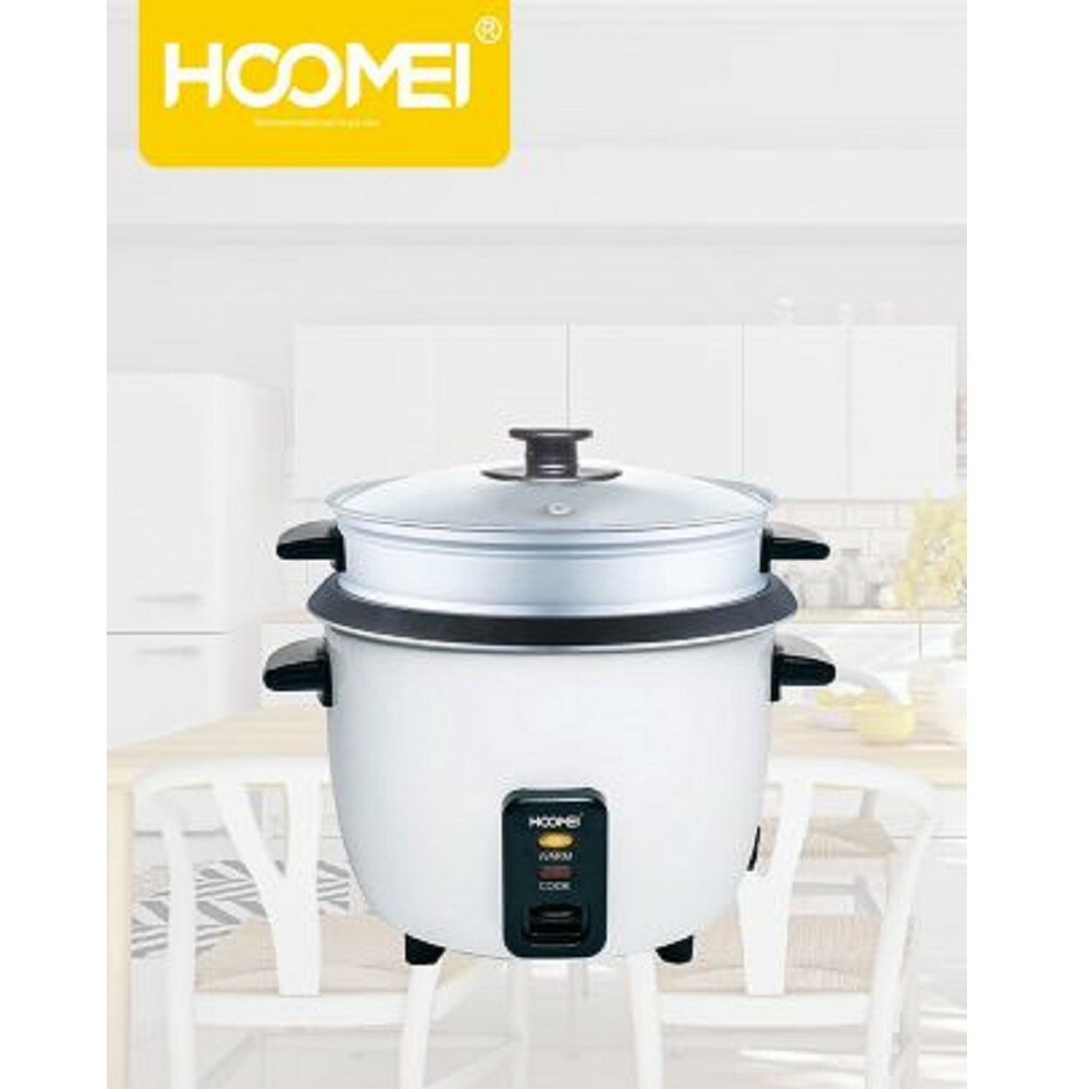 Cuoci Riso Elettrico 1 Litro 400 Watt Cuociriso Vaporiera Hoomei Hm-5308