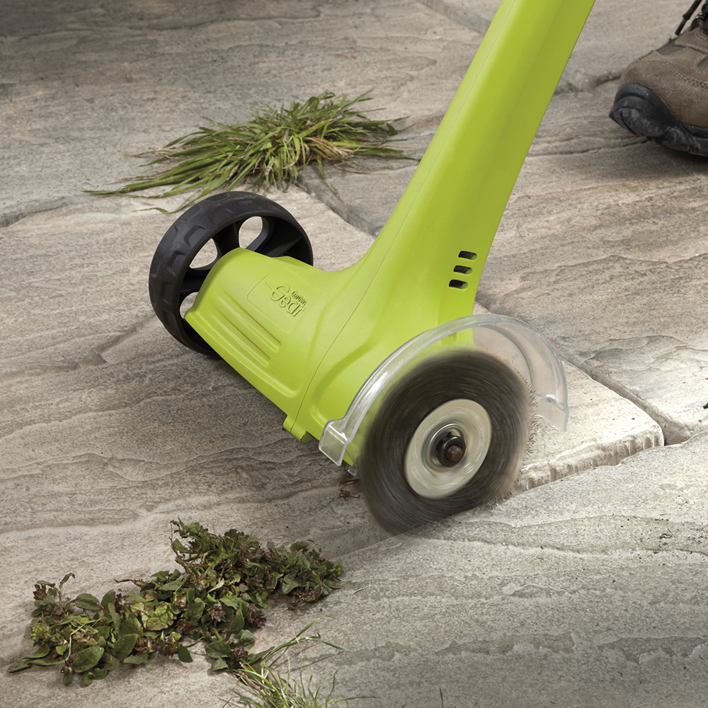 Garden Patio Garden Gear Electric Weed Sweeper Moss Remover