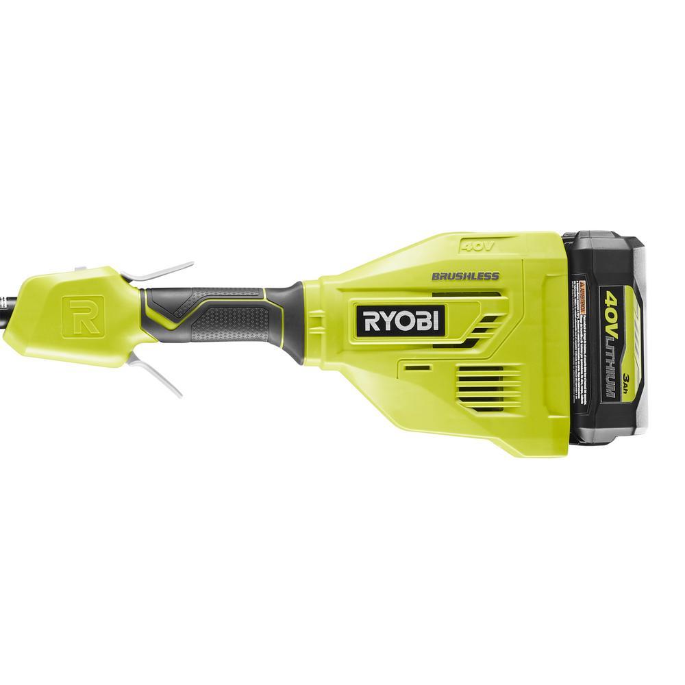 Ryobi 40V Li-Ion Brushless Electric Attachment Capable String Trim RY40230