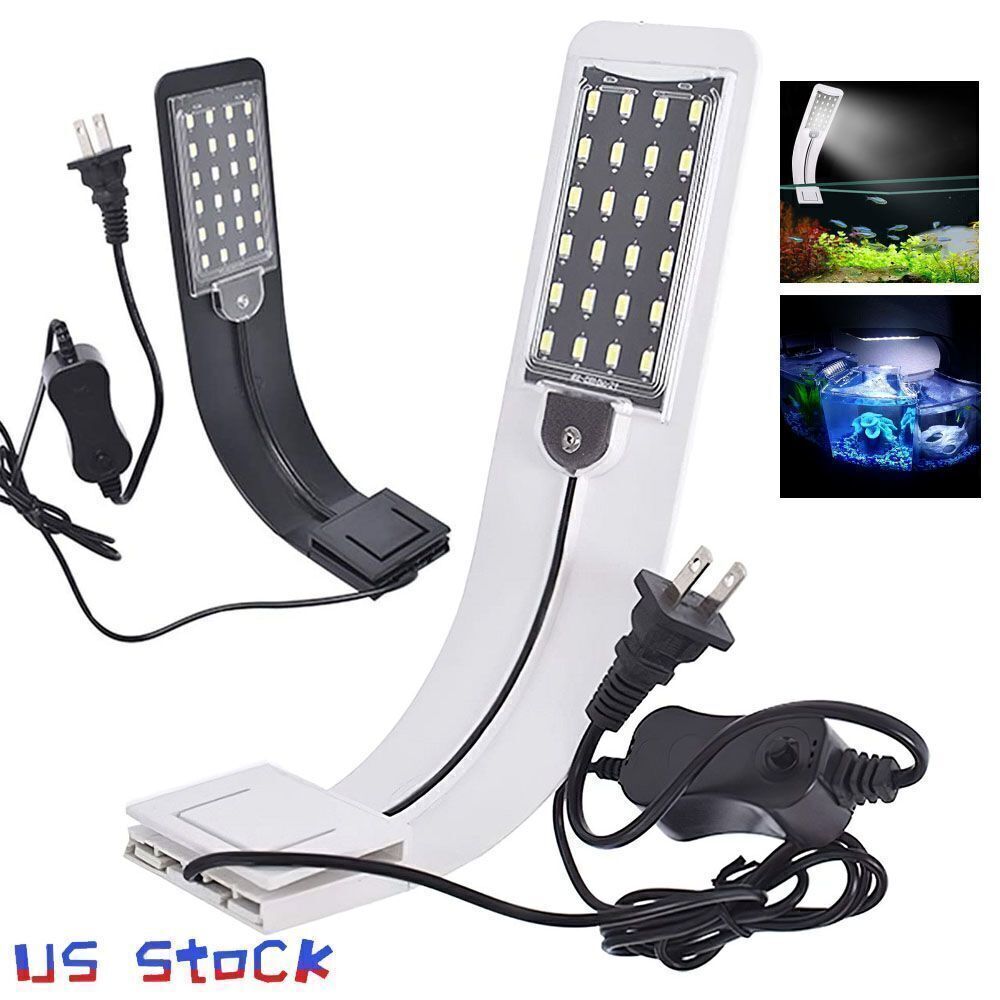 Plants Grow Light Waterproof Clip-on Lamp Fish Tank